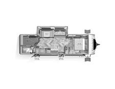 2022 Palomino SolAire Ultra Lite 294DBHS Travel Trailer at Lake Country RV STOCK# NN058169 Floor plan Image