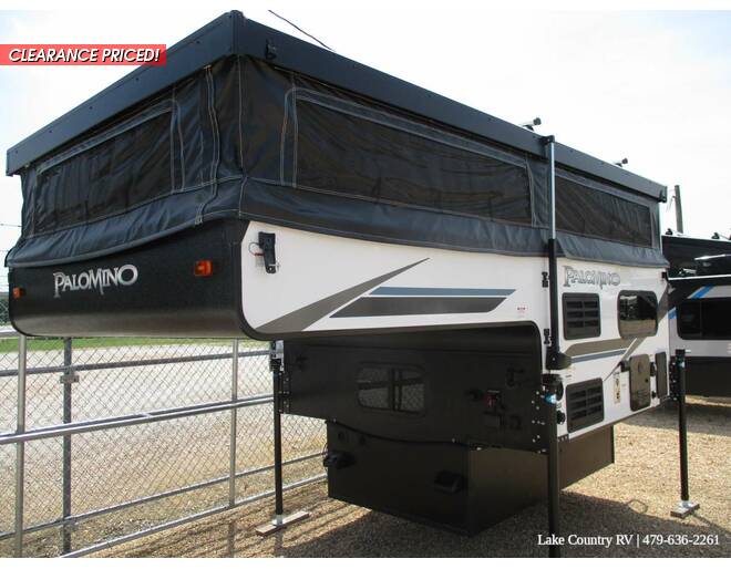 2022 Palomino Backpack Soft Side SS550 Truck Camper at Lake Country RV STOCK# NN116450 Exterior Photo