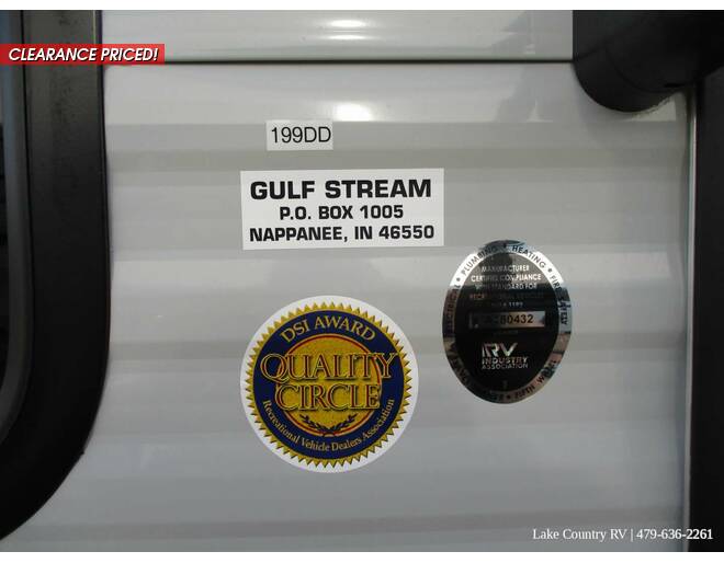 2022 Gulf Stream Ameri-Lite Super Lite 199DD Travel Trailer at Lake Country RV STOCK# N1153696 Photo 12
