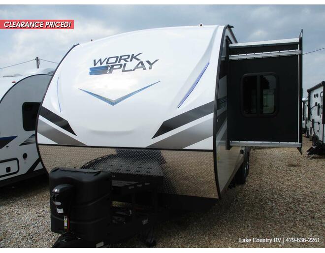 2022 Work and Play Toy Hauler 21LT Travel Trailer at Lake Country RV STOCK# NW024481 Exterior Photo
