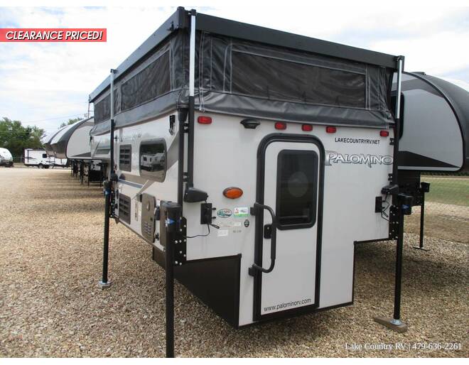 2022 Palomino Backpack Soft Side SS550 Truck Camper at Lake Country RV STOCK# NN116669 Photo 4