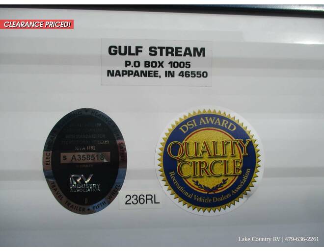 2022 Gulf Stream Ameri-Lite Ultra-Lite 236RL Travel Trailer at Lake Country RV STOCK# 27N1154069 Photo 12