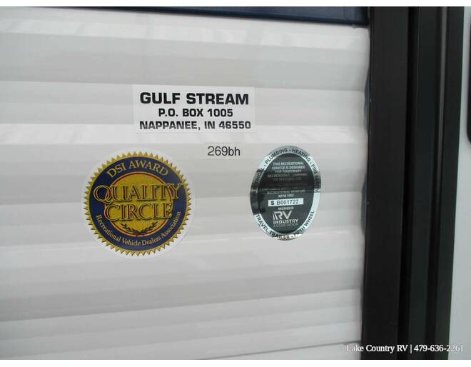2024 Gulf Stream Ameri-Lite Ultra-Lite 269BH Travel Trailer at Lake Country RV STOCK# R1173125 Photo 7