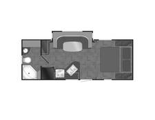 2016 Heartland North Trail Ultra-Lite 21FBS Travel Trailer at Lake Country RV STOCK# GE305555 Floor plan Image